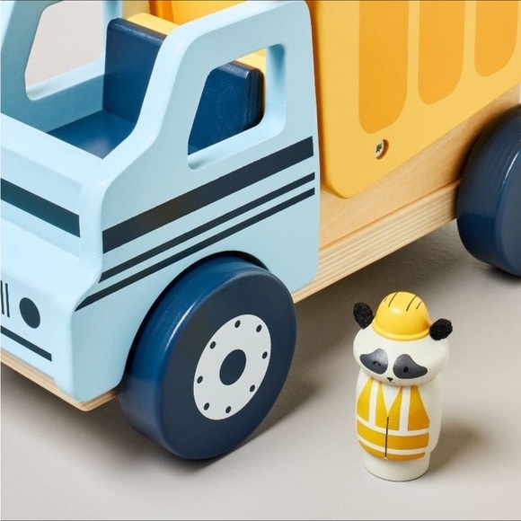 Toy Construction Truck with Raccoon Peg Pal - Hearth & Hand™ with Magnolia - Picture 2 of 3
